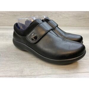 Alegria by PG Lite Dani Women's Black Professional Slip On Comfort 9 Shoes